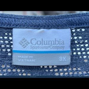 Columbia Women’s tank top in heather gray, 3X